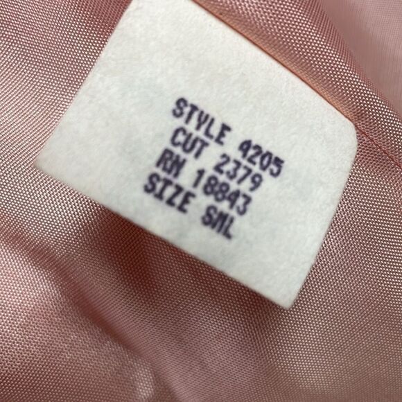 Emil Rutenberg Ladies Silk Tweed Vintage Blazer Jacket, Size Small, Coral - Picture 5 of 7